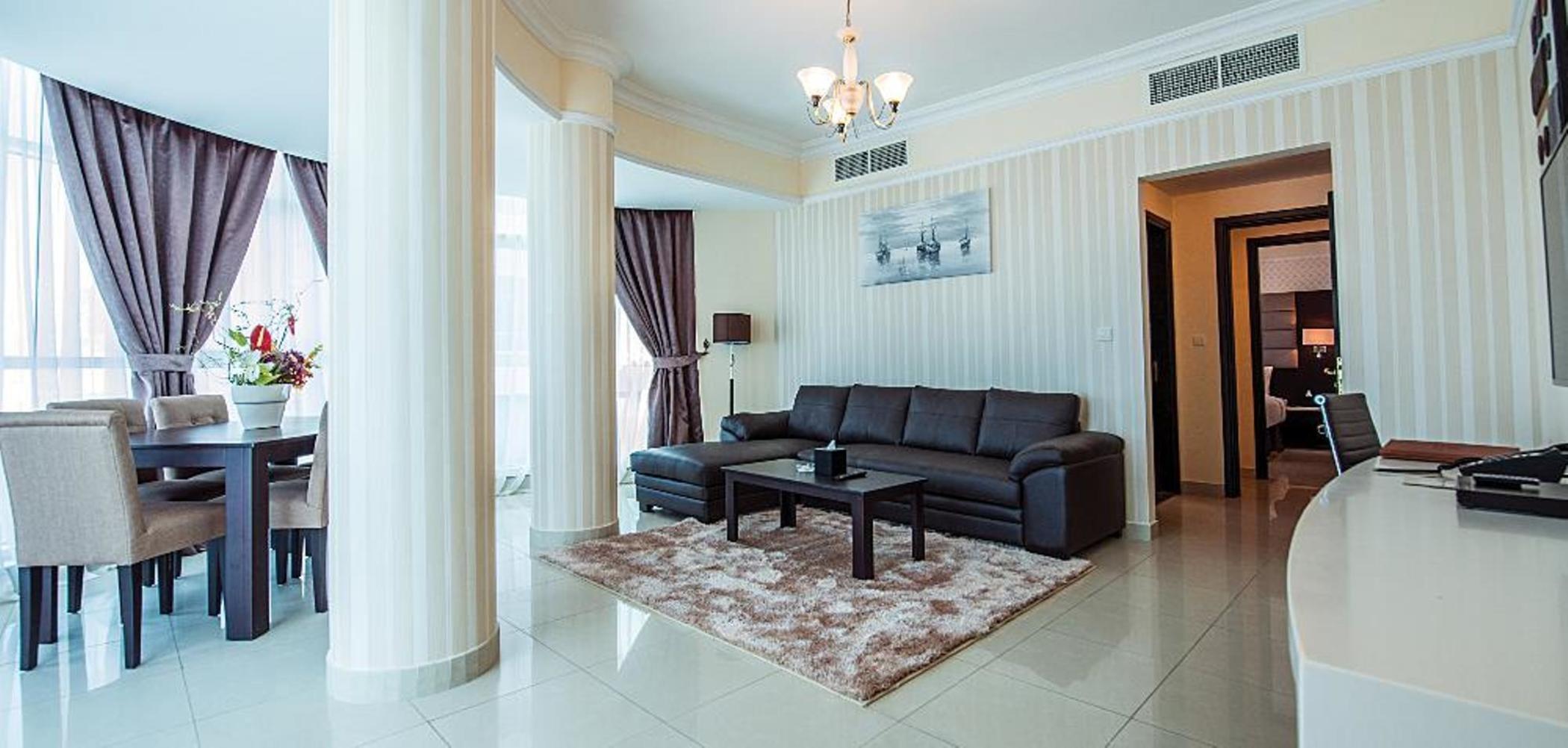 Emirates Grand Hotel Apartamentos Dubái Exterior foto